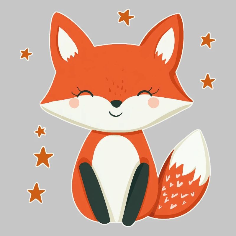 Fuchs und Sterne