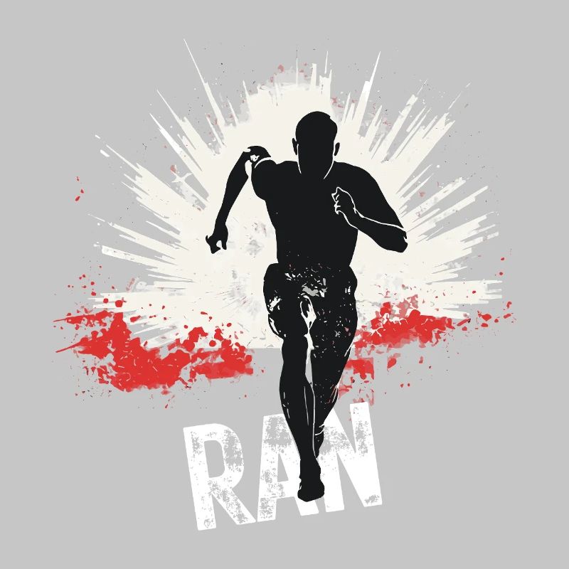 Running Jogging Runner Sprint Design