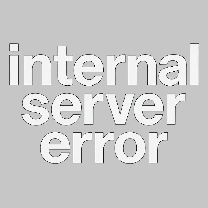 internal server error