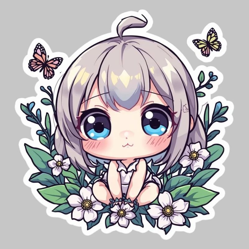 Chibi Flower Magic
