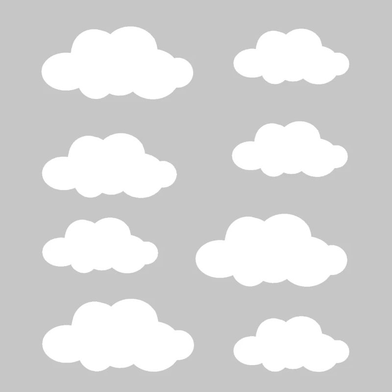 Nuages blancs