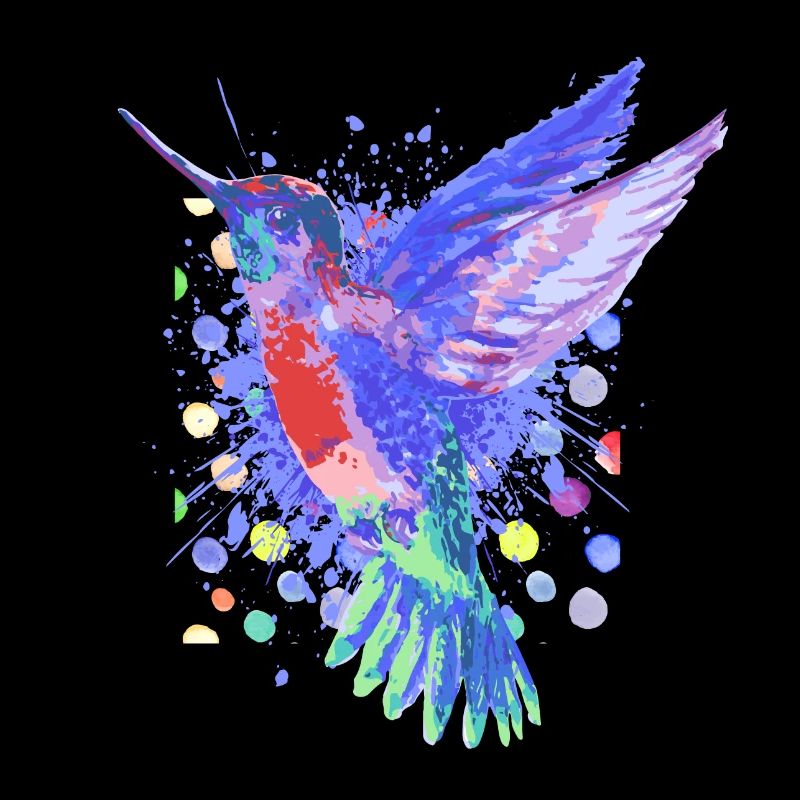 Kolibri Vogel - Schöner bunter Vogel