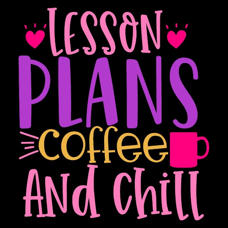 Plans de cours, café et détente