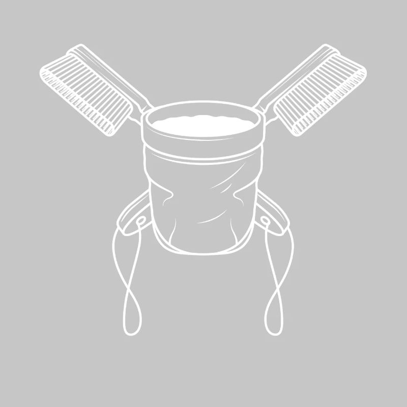 Chalkbag & Brushes - Weiß