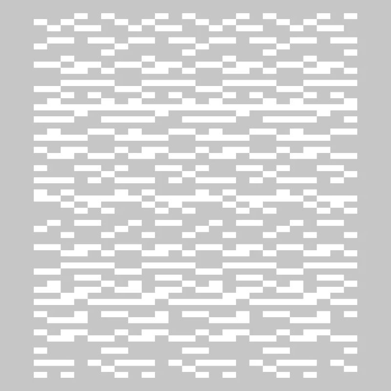 Glitch Grid Monochrome Pattern