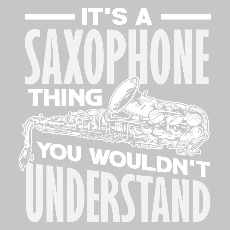 It's a saxophone thing funny