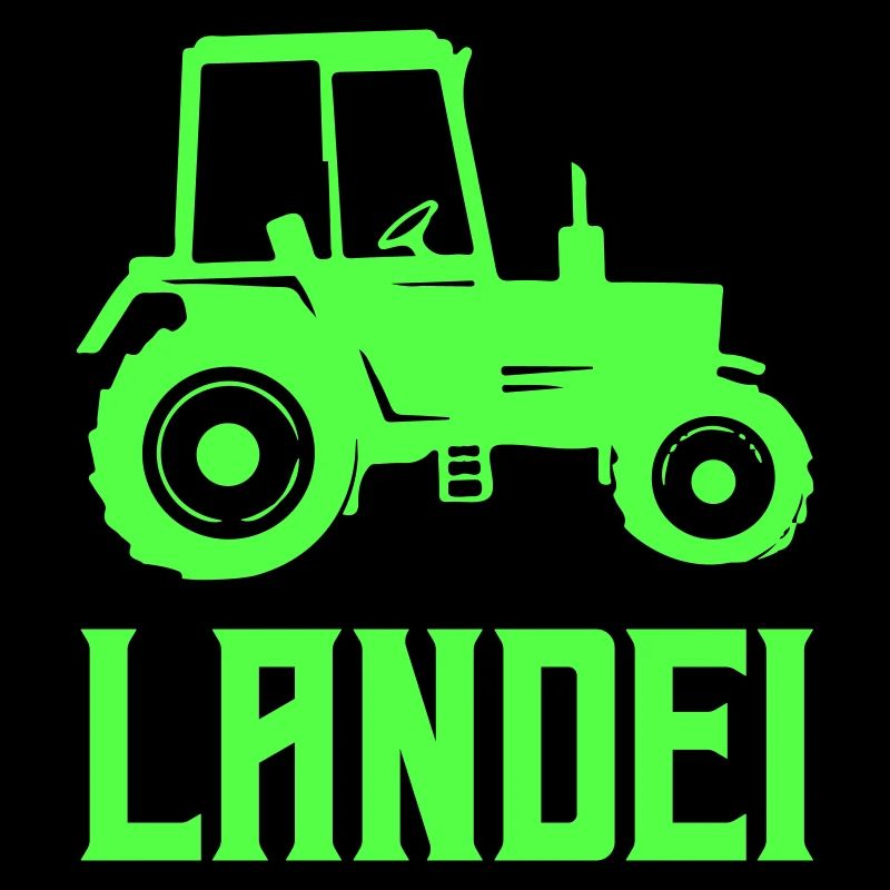 Traktor Silhouette Landei