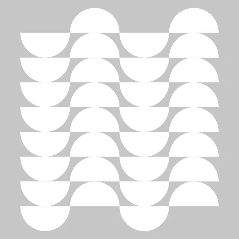 Wavegrid Half-Circle Pattern