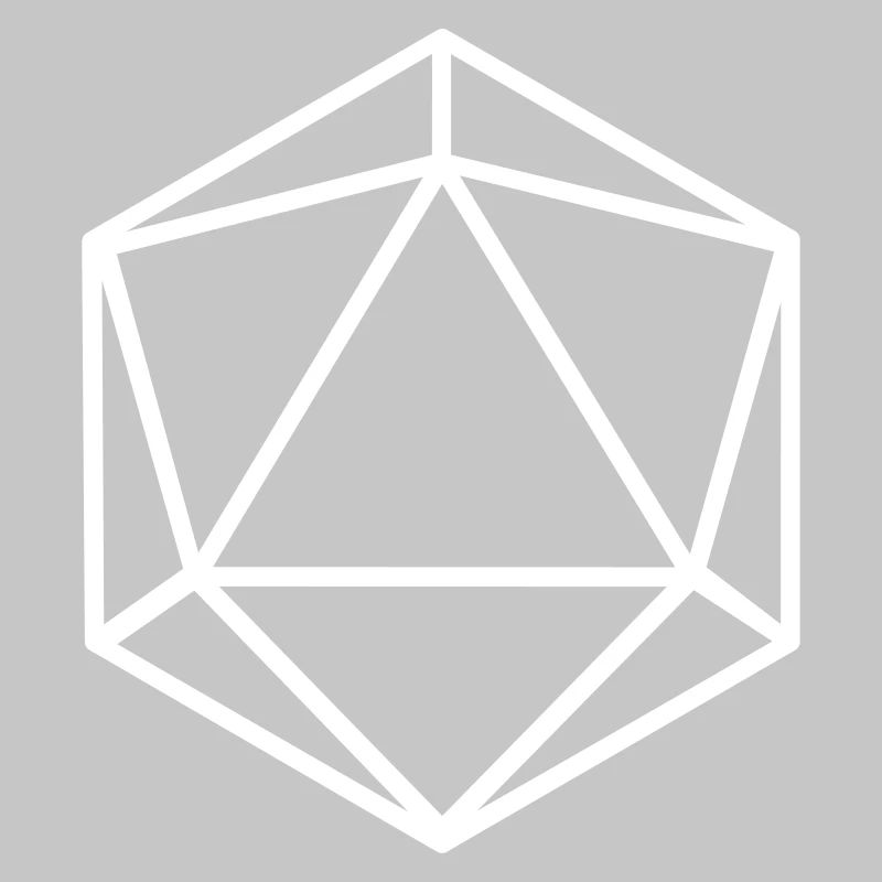 D20 D20 Dice Abstract