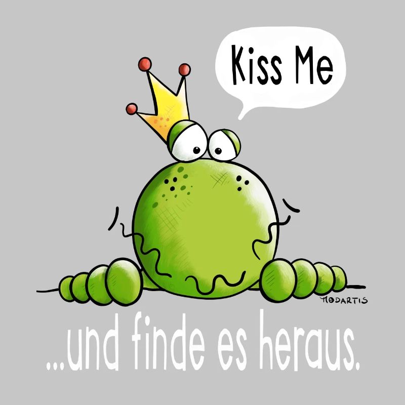 Küss mich oder finde es heraus - Frosch - Geschenk