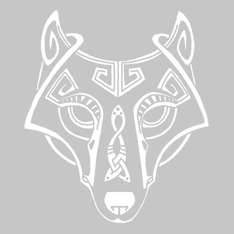celtic white wolf