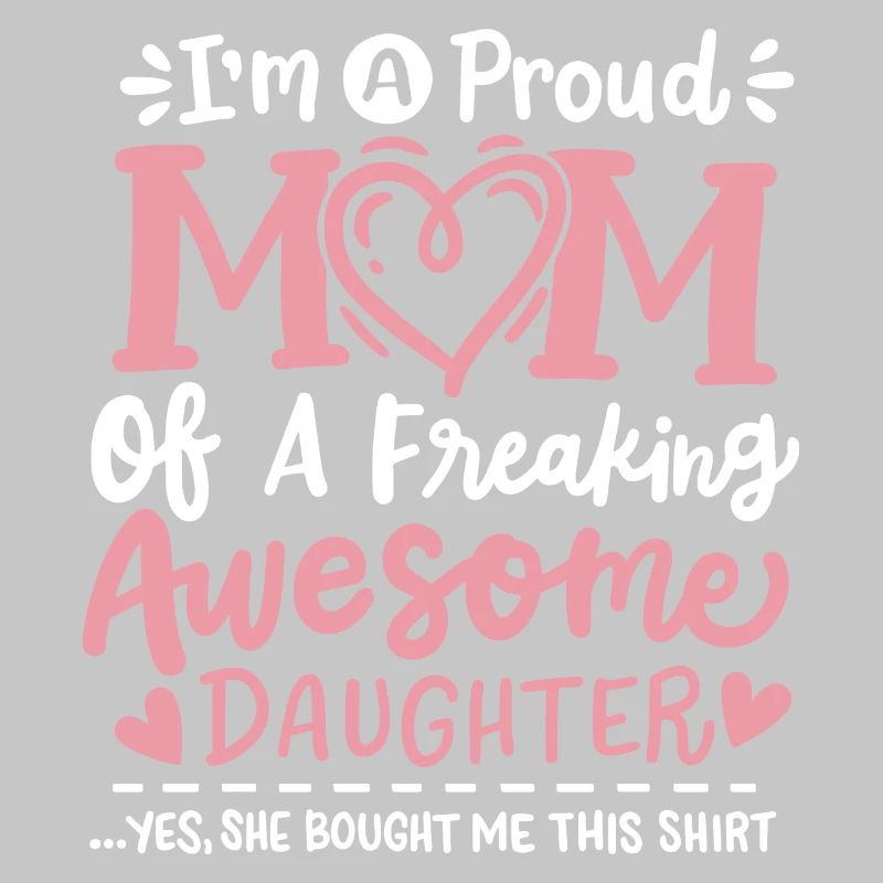 Stolze Mutter Tochter Muttertag