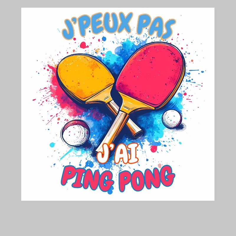 Colorful Ping Pong Unleashed