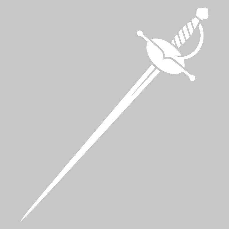 Old Epee Sword Grunge Vintage