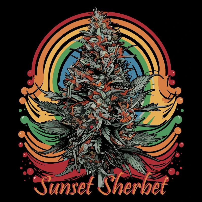 Sherbet du coucher du soleil