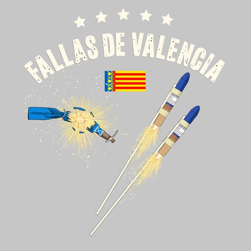 Feux d’artifice de Fallas de Valencia