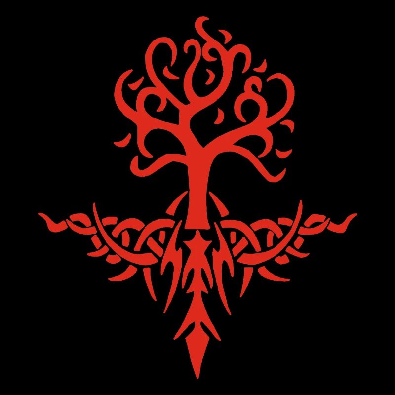 Roter Dornenbaum