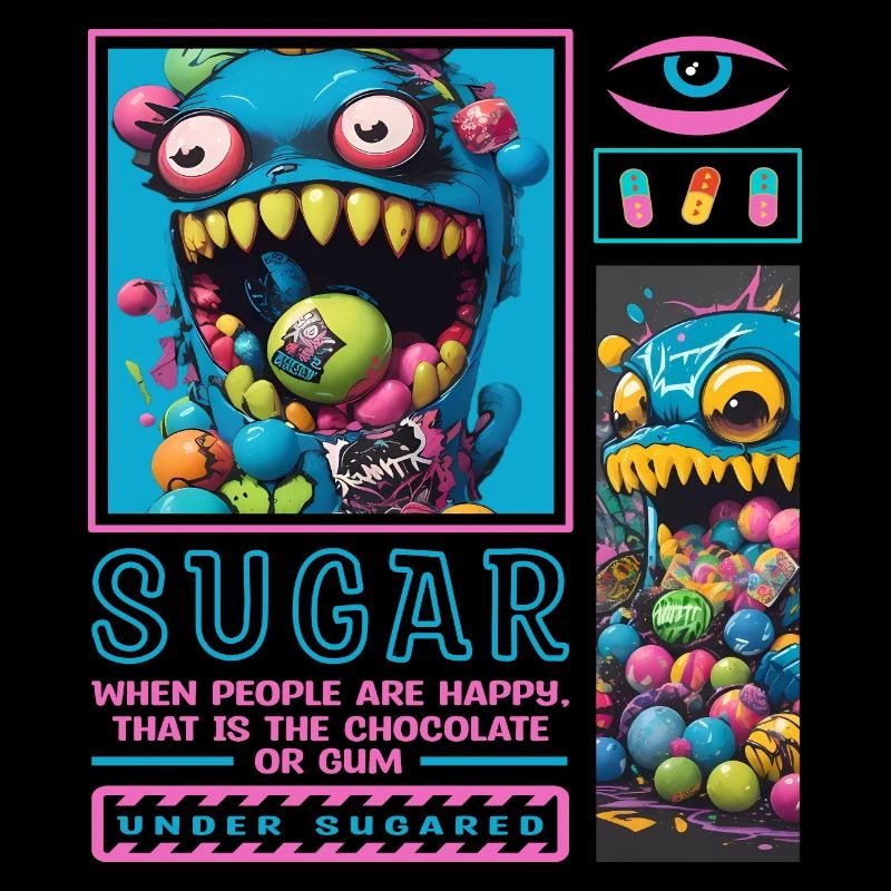 Süßigkeiten Monster