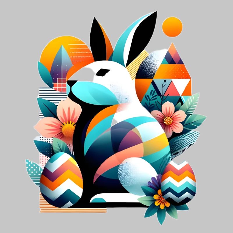 Graphismes de Pâques modernes