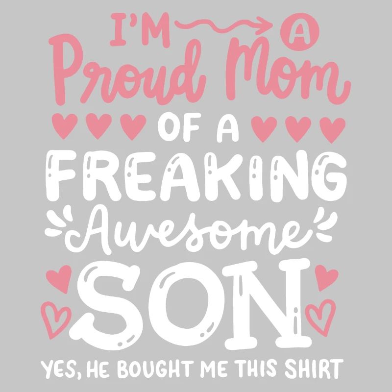 Stolze Mutter Sohn Muttertag