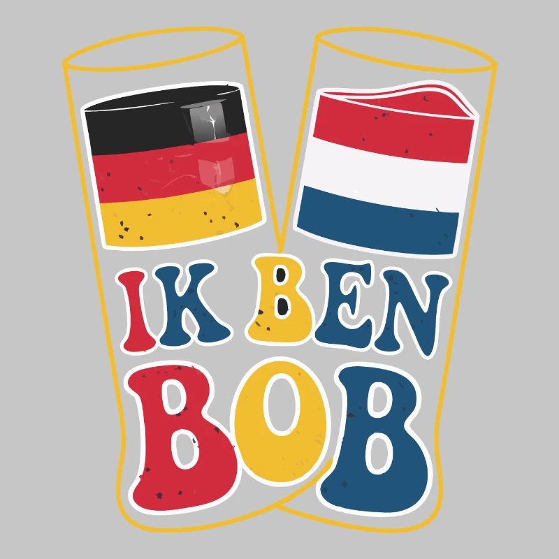 Ich bin BOB mit holländischer Flagge