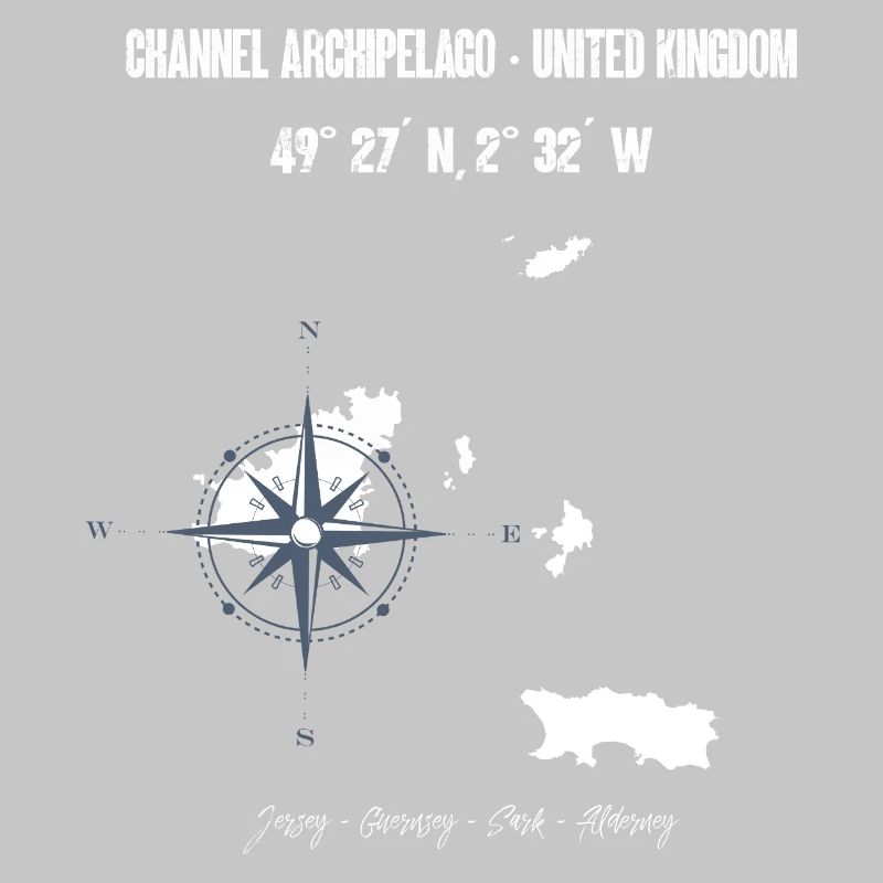 Channel Islands Map Design