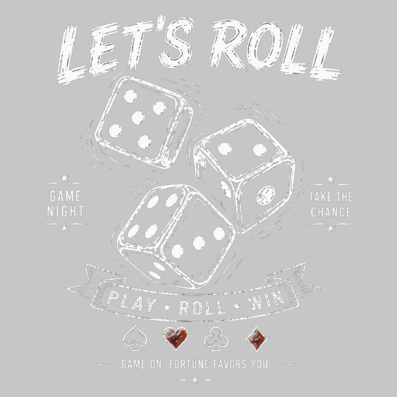 Let's Roll Dice – Spieleabend Geschenkidee