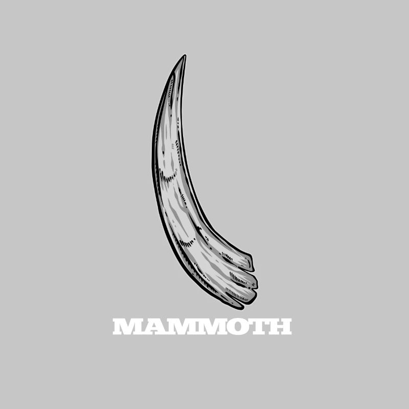 Mammoth ivory tusks