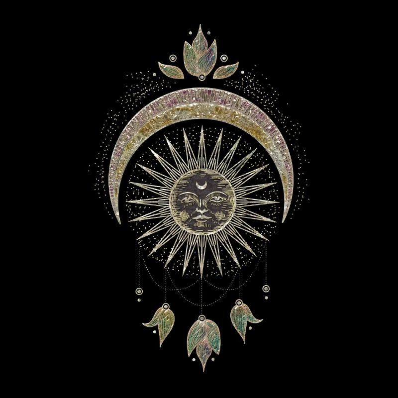 Der Mond und die Sonne