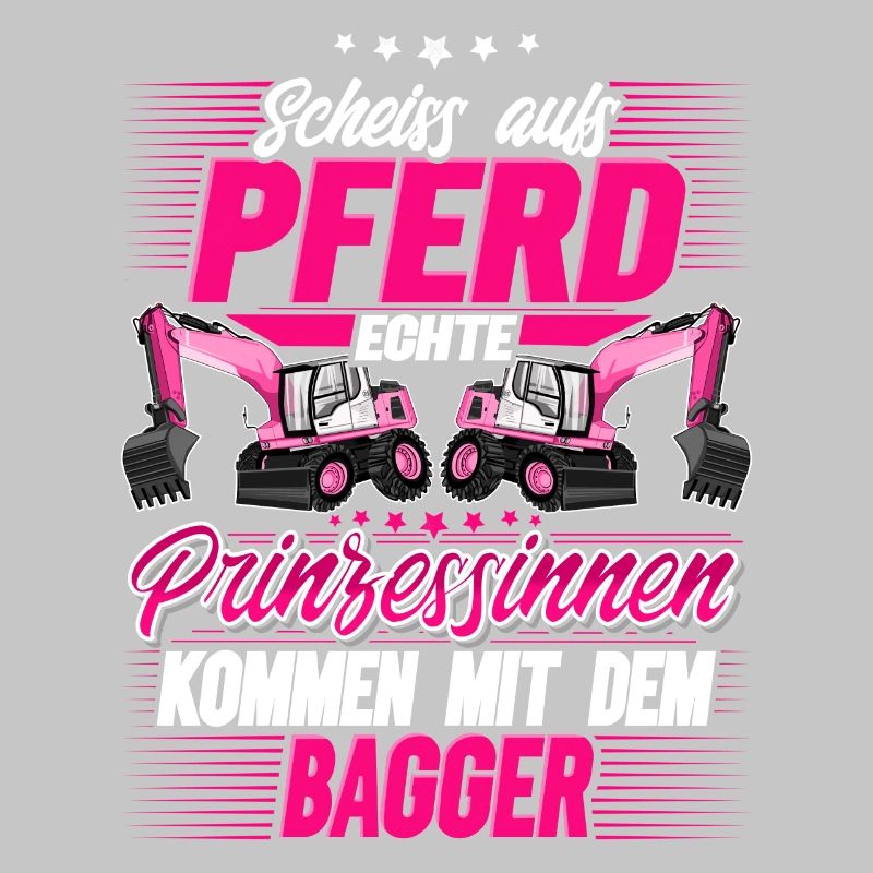 Baggerfahrerin