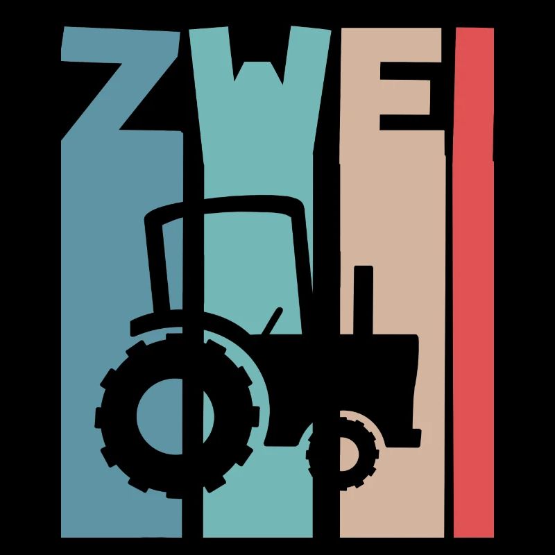 2. Jahre Kinder Traktor