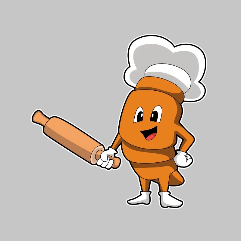 Bread Baker Rolling Pin Baking