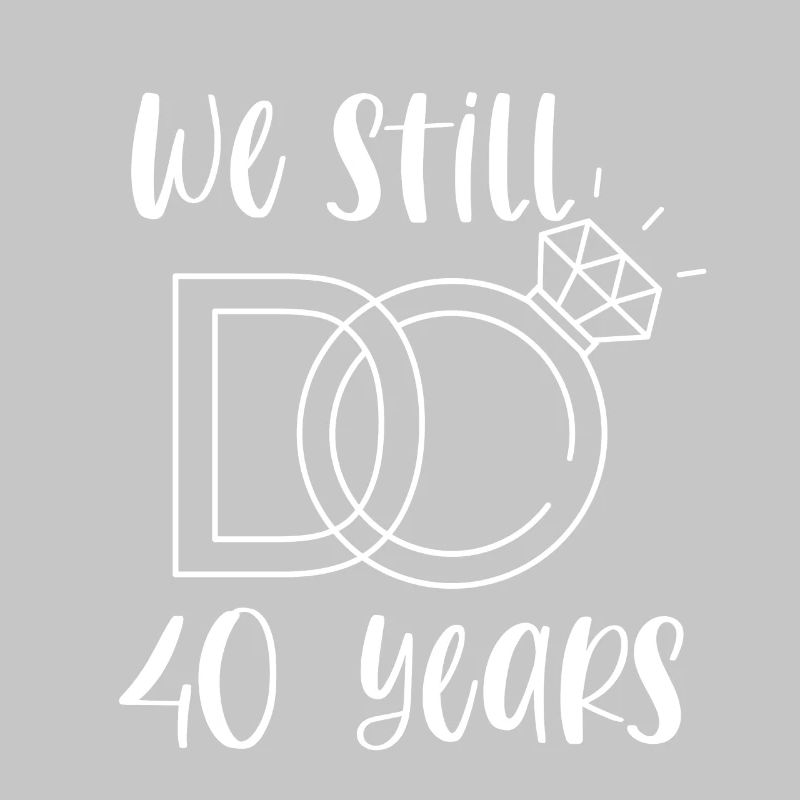 40e anniversaire de mariage Couples Ruby Anniversaire de mariage