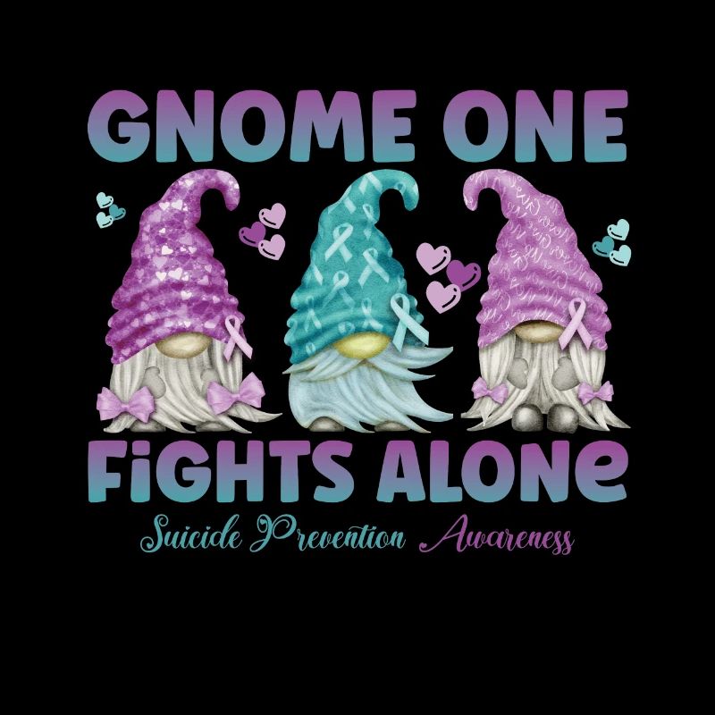 Gnome One Fights Suicide Prevention