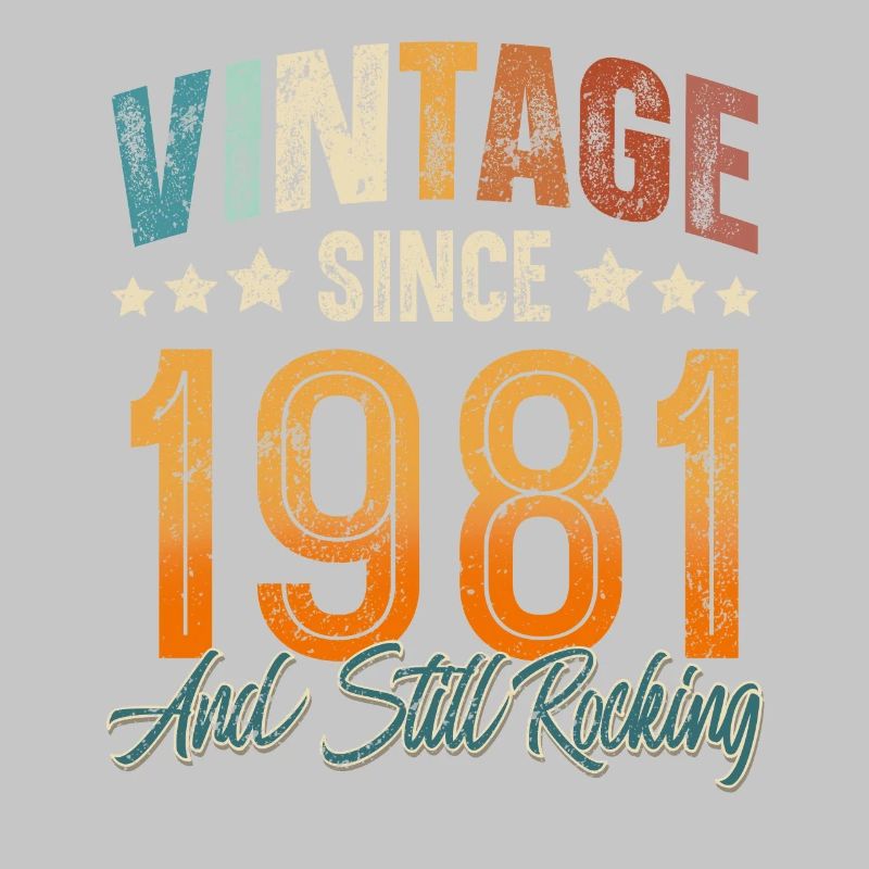 1981 Année de naissance Anniversaire Année de construction Millésime