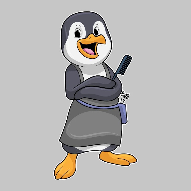 Peigne de coiffeur Pingouin