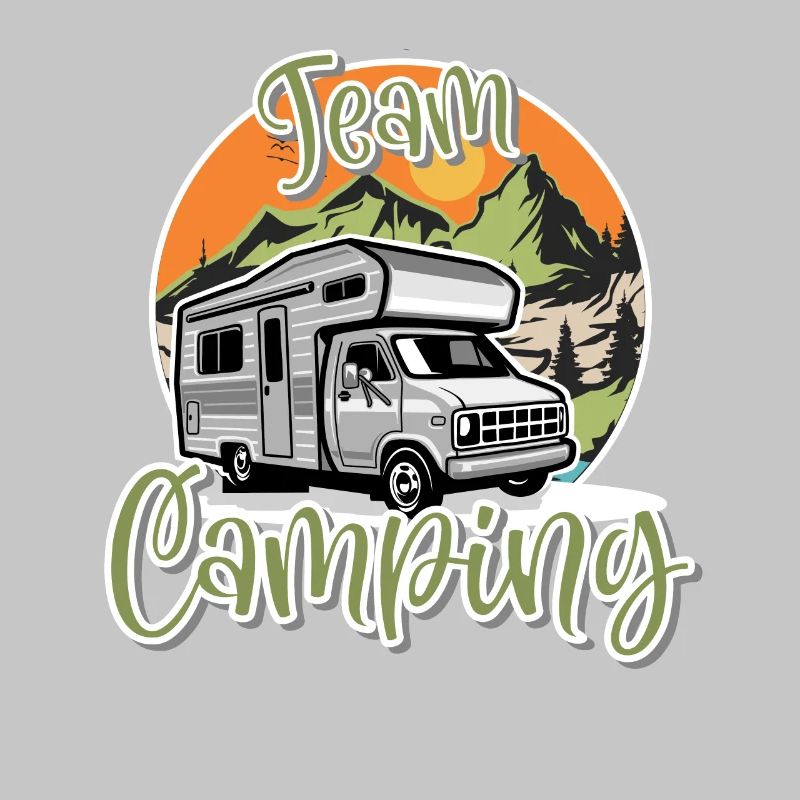 Équipe Camping Camper Campen