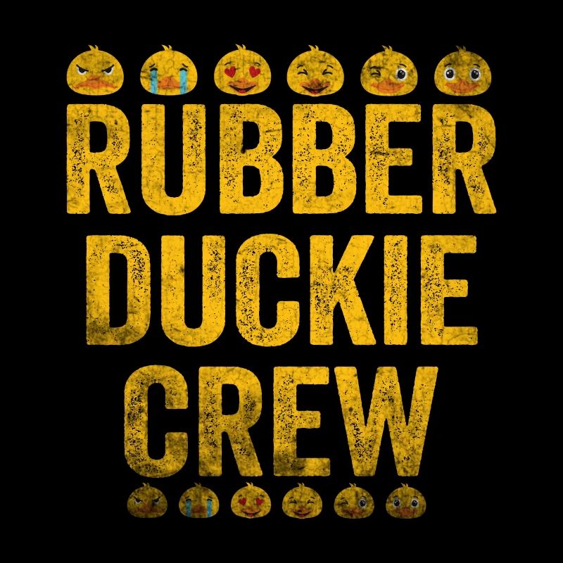 Rubber Duck Rubber Duckie Crew
