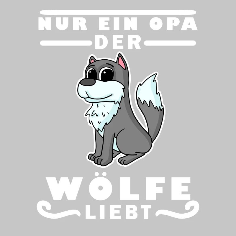 Opa Großvater Wolf Wölfe