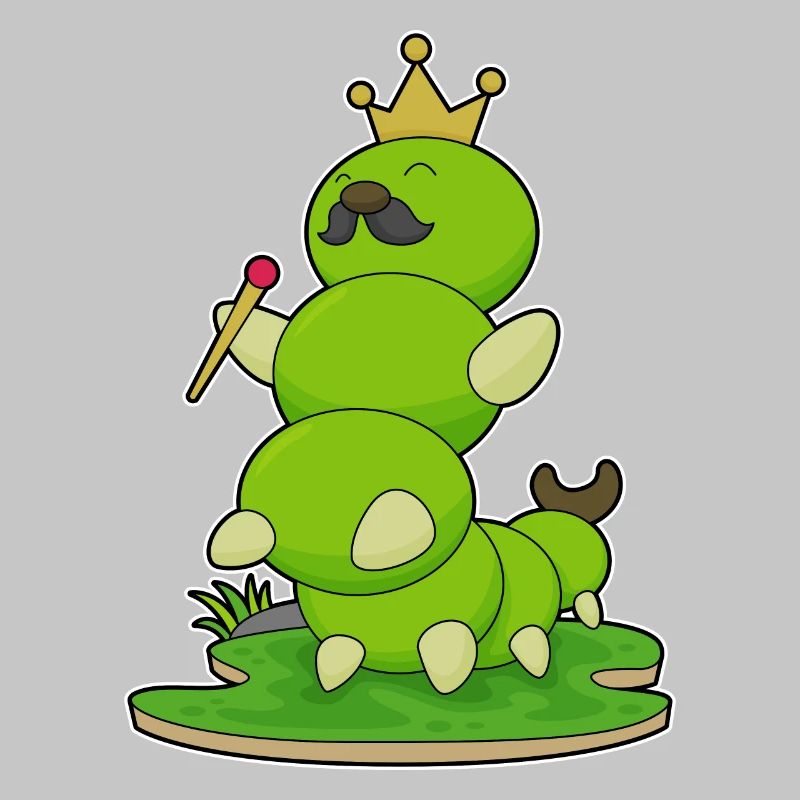 Couronne de chenille