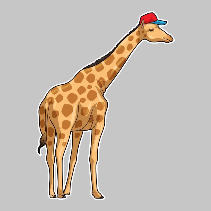 Giraffe Student Cap School