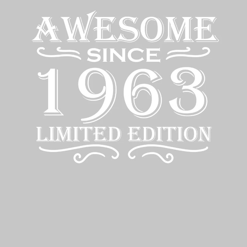 1963 - born 1963 gift
