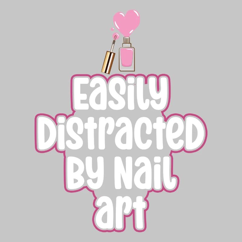 Facilement distrait par Nail Art Nail Tech