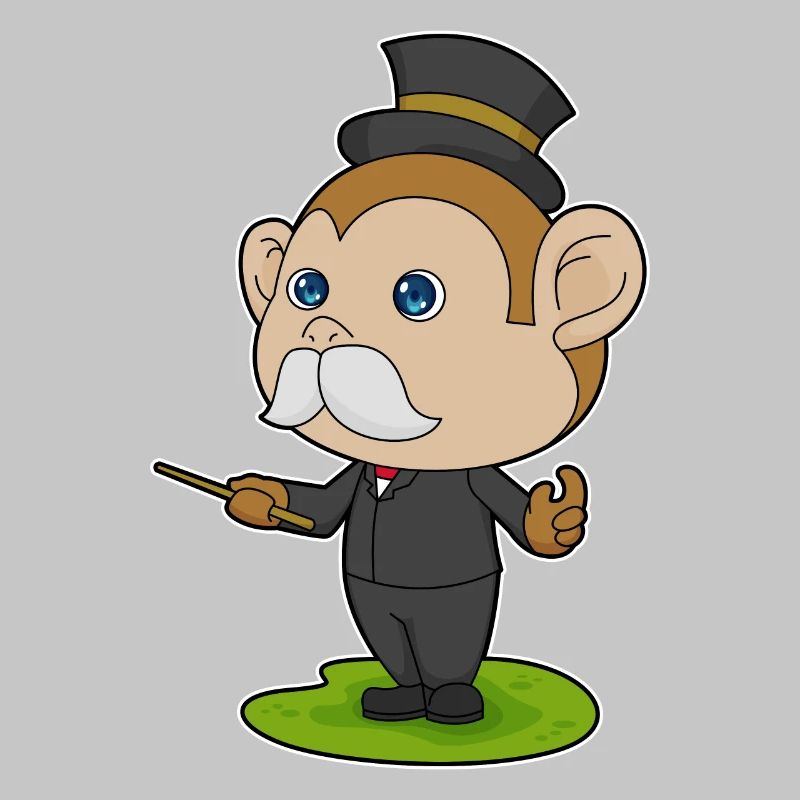 Monkey Wizard Wand