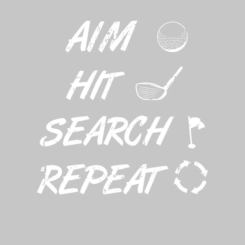 Aim Beat Search Repeat Golf