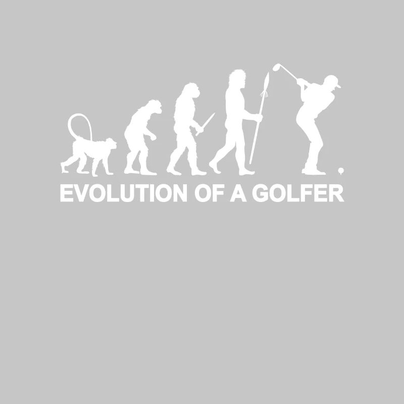 Evolution eines Golfers