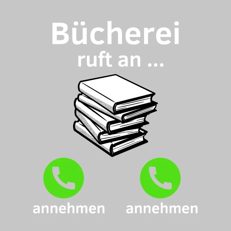 Bücherei ruft an - annehmen oder annehmen?
