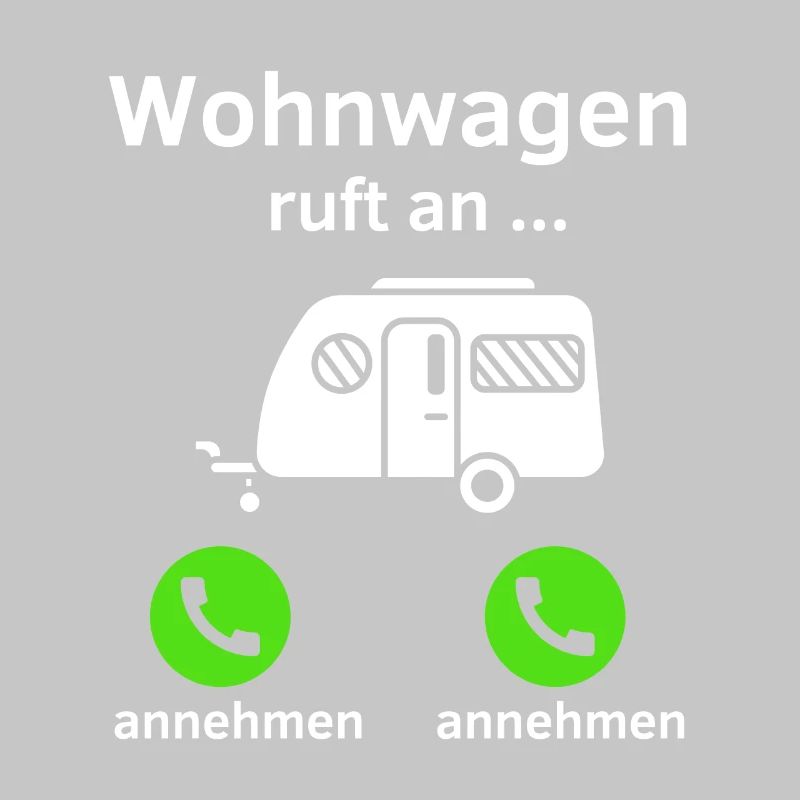 Wohnwagen ruft an - annehmen oder annehmen?