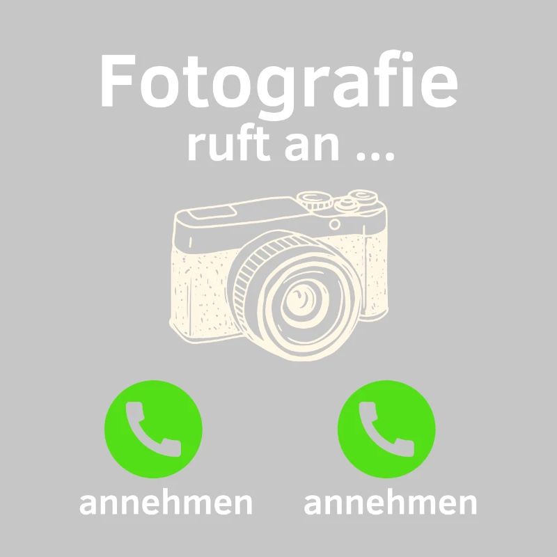 Fotografie ruft an - annehmen oder annehmen?