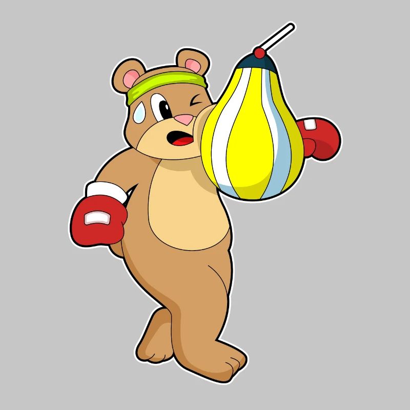 Boxeur Bear Boxer Boxe Boxe